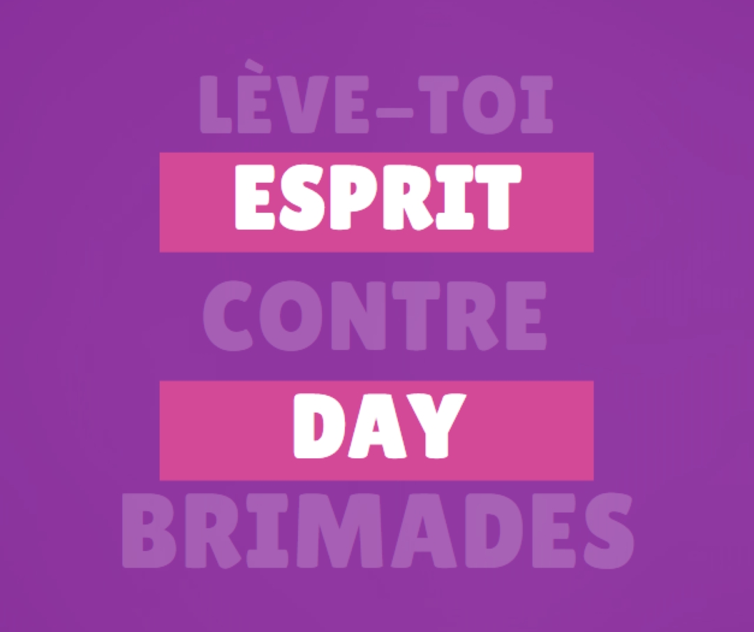 Se lever contre l’intimidation purple modern-bold