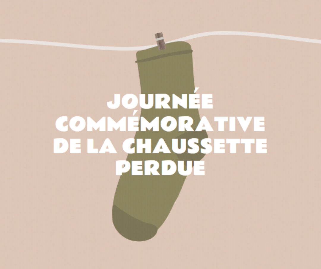 Journée commémorative de la chaussette perdue brown whimsical-color-block