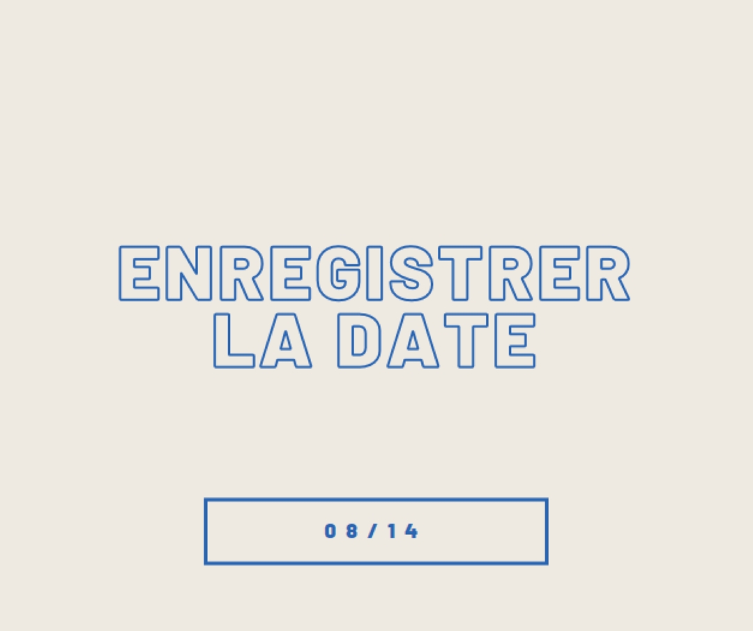Date bleue gray whimsical-line