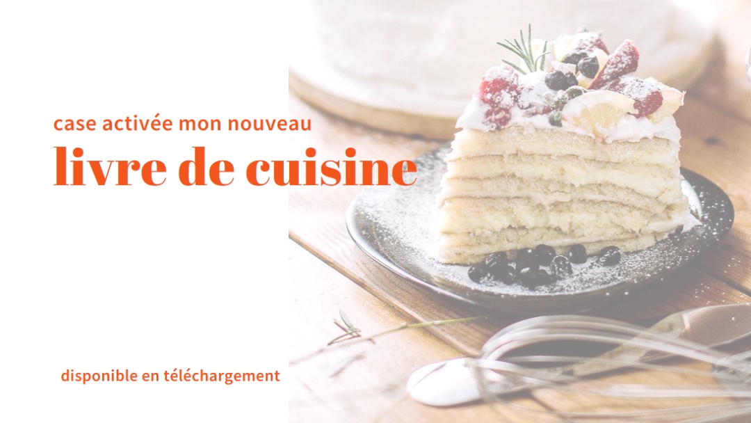 Consultez mon livre de recettes white modern-simple