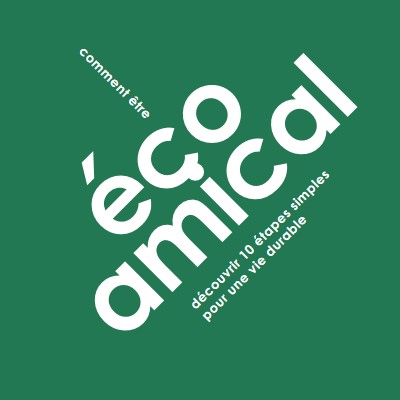 Éco-conseil green modern-bold