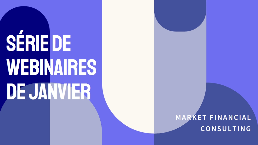 Série de webinaires de janvier blue modern-bold