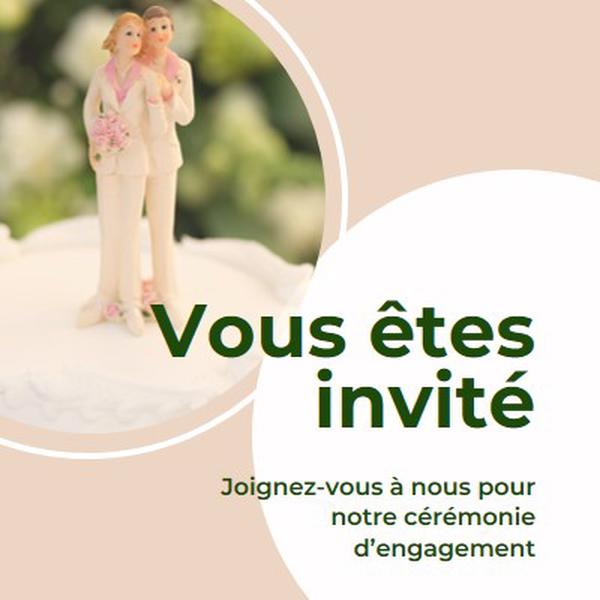 Vous êtes invité à valider pink modern-simple