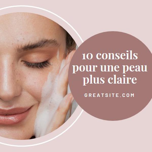 10 conseils pour une peau plus claire purple modern-simple