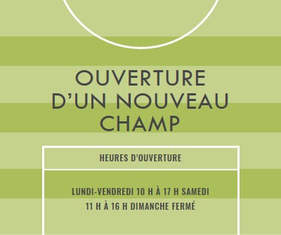 Objectifs du champ green modern-geometric-&-linear