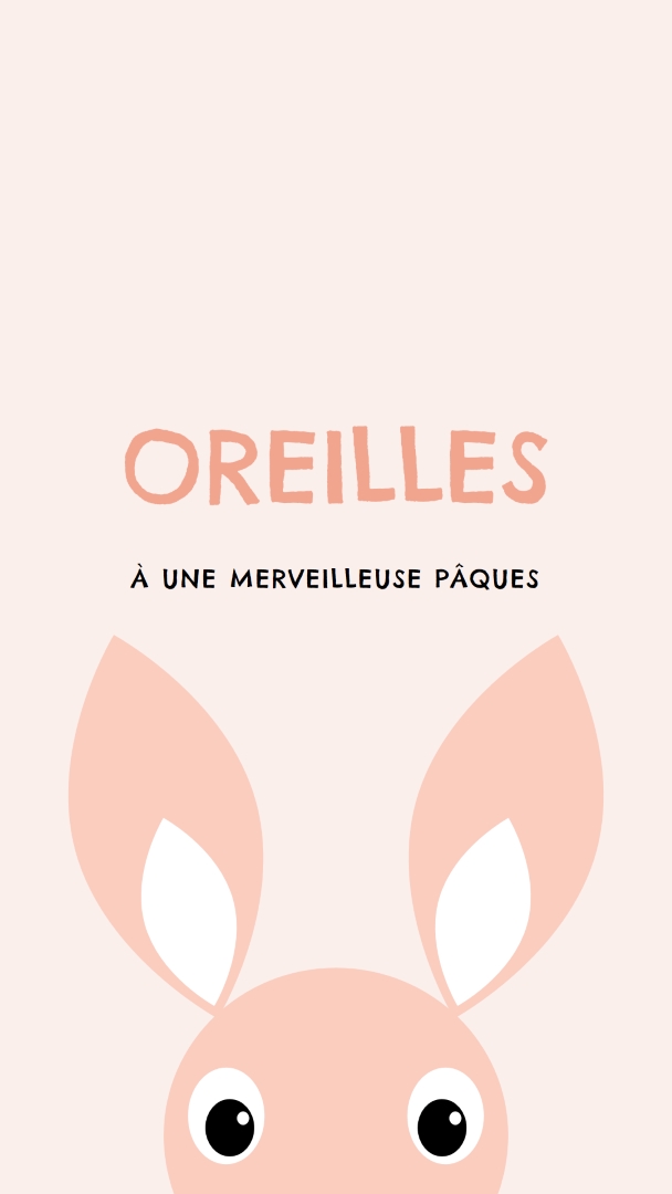 À une merveilleuse Pâques pink whimsical-color-block