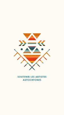 Soutenir les artistes autochtones white modern-geometric-&-linear