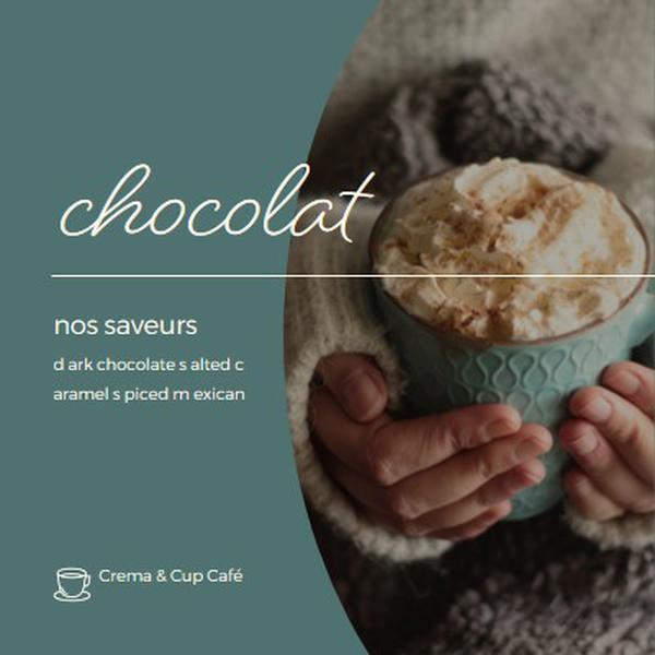 Délicieux chocolat chaud gray modern,simple,cozy