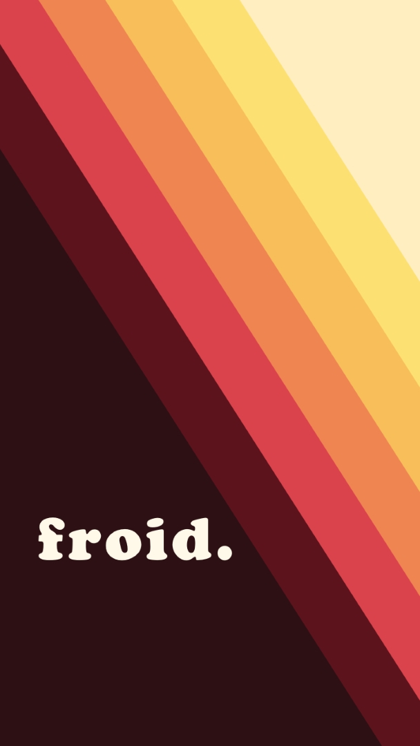 Hype stripe brown vintage-retro