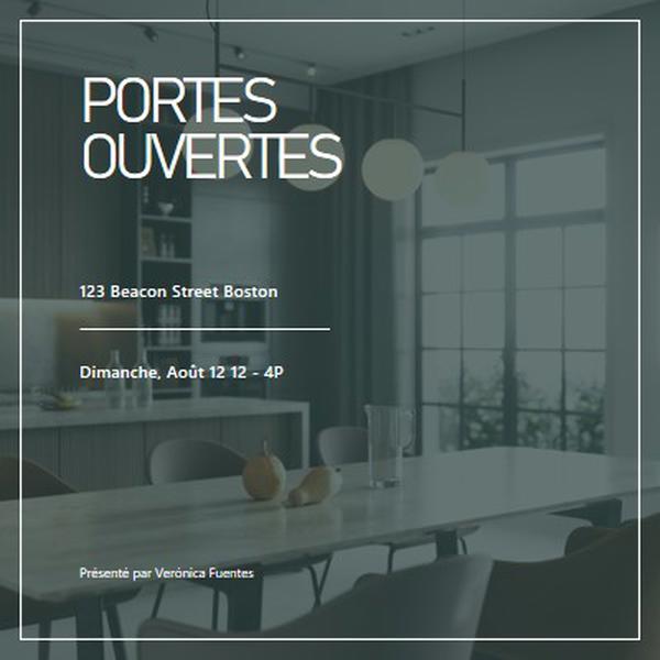 Portes ouvertes sur le glamour urbain gray modern-simple