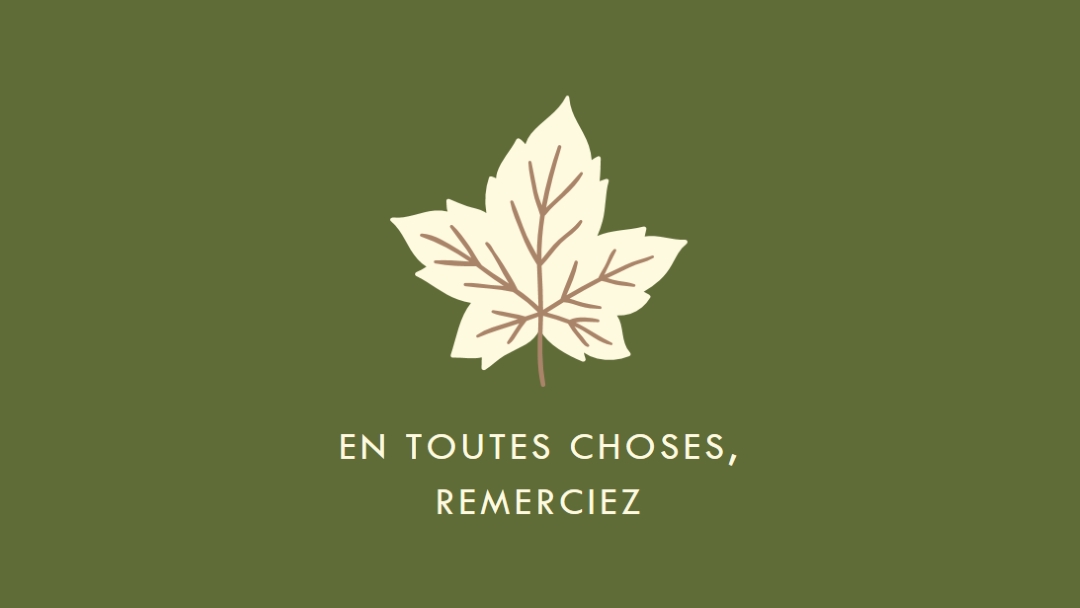 Attitude de gratitude green modern-simple