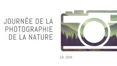 Journée de la photographie de la nature white modern-simple