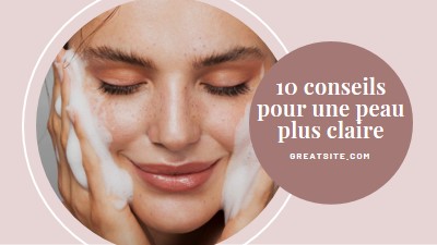 10 conseils pour une peau plus claire purple modern-simple