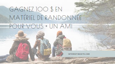 Gagnez pour vous et un ami blue modern-simple