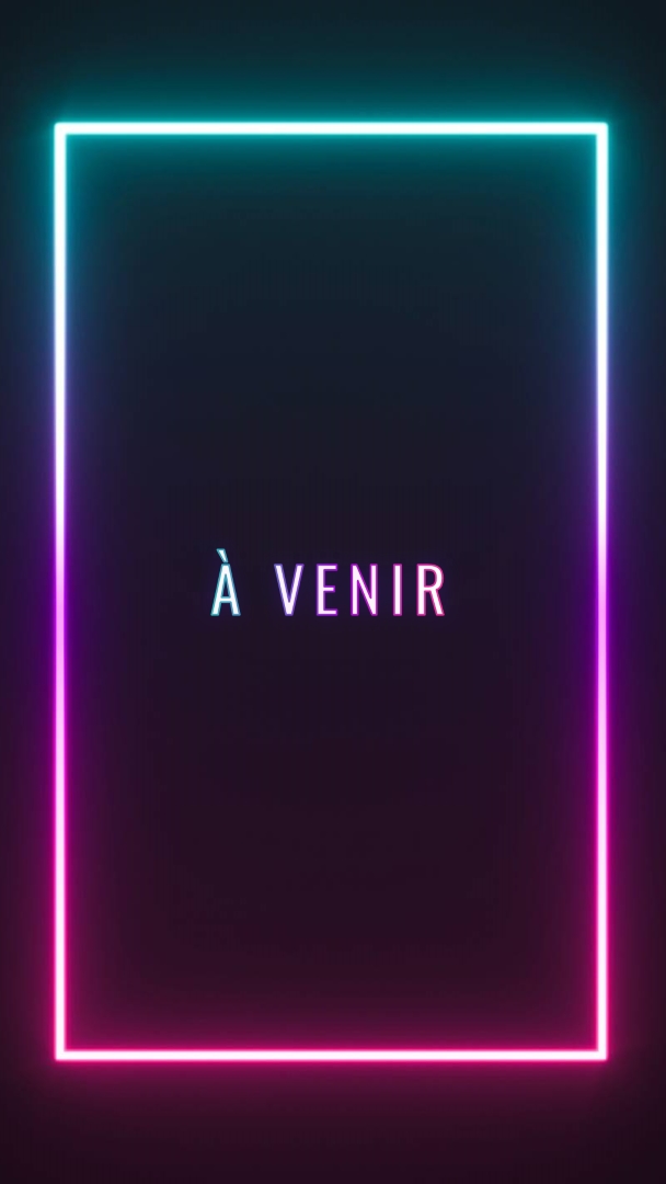 À venir black modern-bold