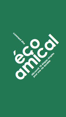 Éco-conseil green modern-bold