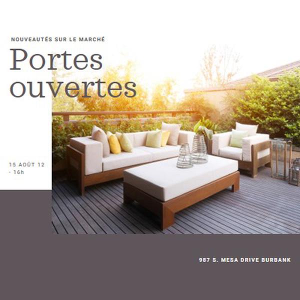 Oasis de plein air white modern-simple