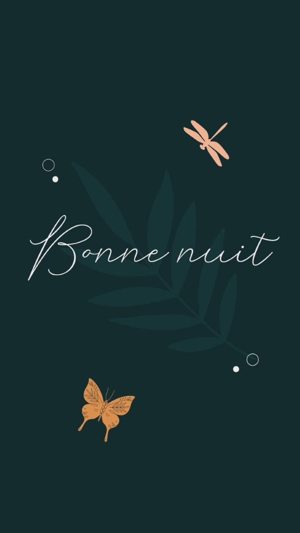 Une bonne nuit simple blue whimsical,bohemian,graphic,simple,motif,handwriting,illustration,