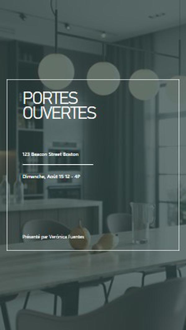 Portes ouvertes sur le glamour urbain gray modern-simple