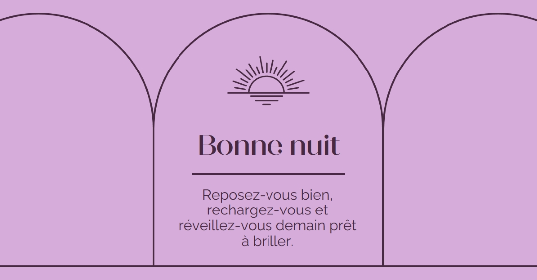 Reposez-vous bien et rechargez purple organic,boho,lines,simple,symmetrical,