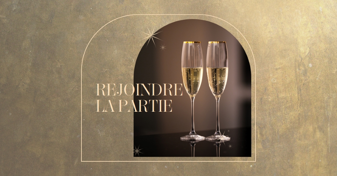 S’il vous plaît rejoindre la fête brown minimal,elegant,arch