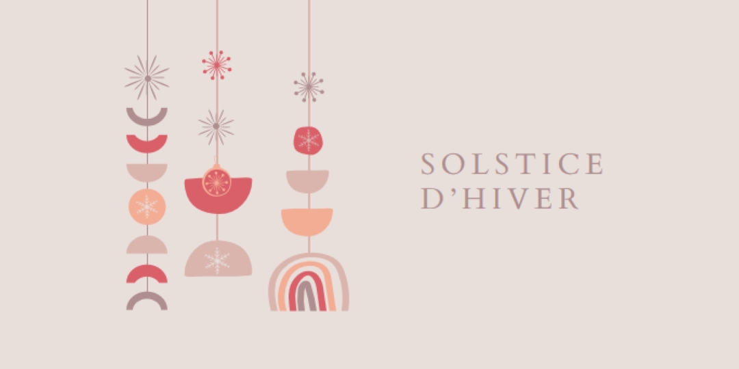 Un solstice d’hiver agréable gray organic-boho