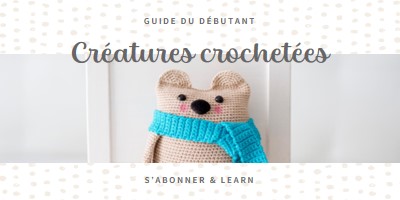 Guide du débutant au crochet white organic-simple