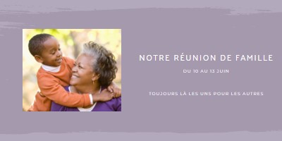 Moments d’amour purple modern-simple