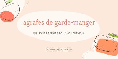 Cheveux sains de la maison pink whimsical-line