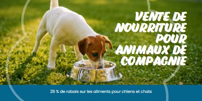 Vente de nourriture pour animaux de compagnie green organic-simple