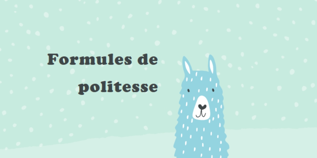 Formules de politesse green whimsical-color-block