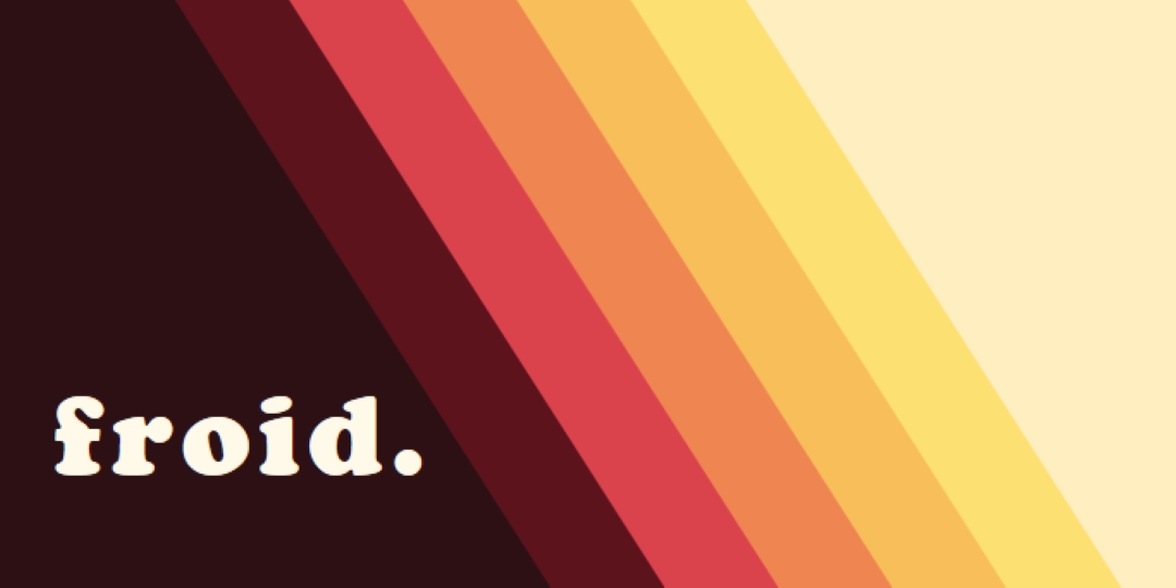 Hype stripe brown vintage-retro