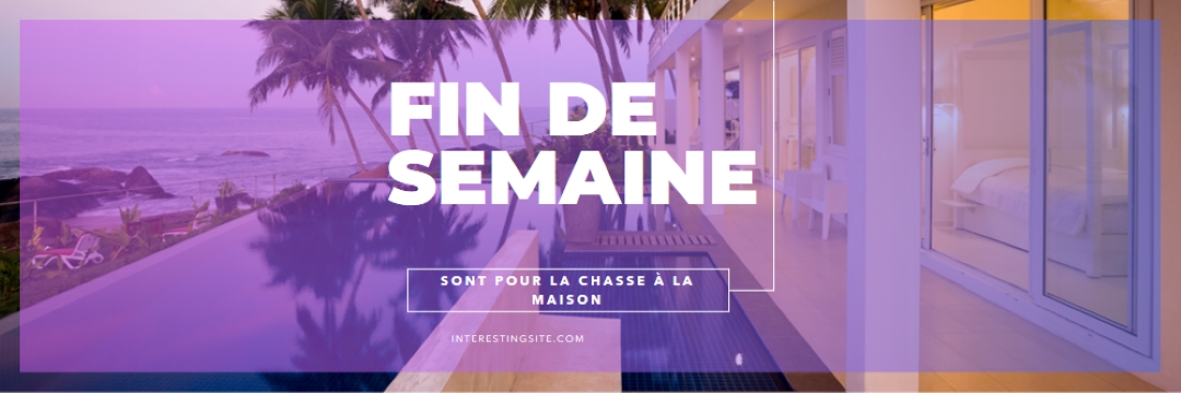 Séjour à l’escapade purple modern-bold