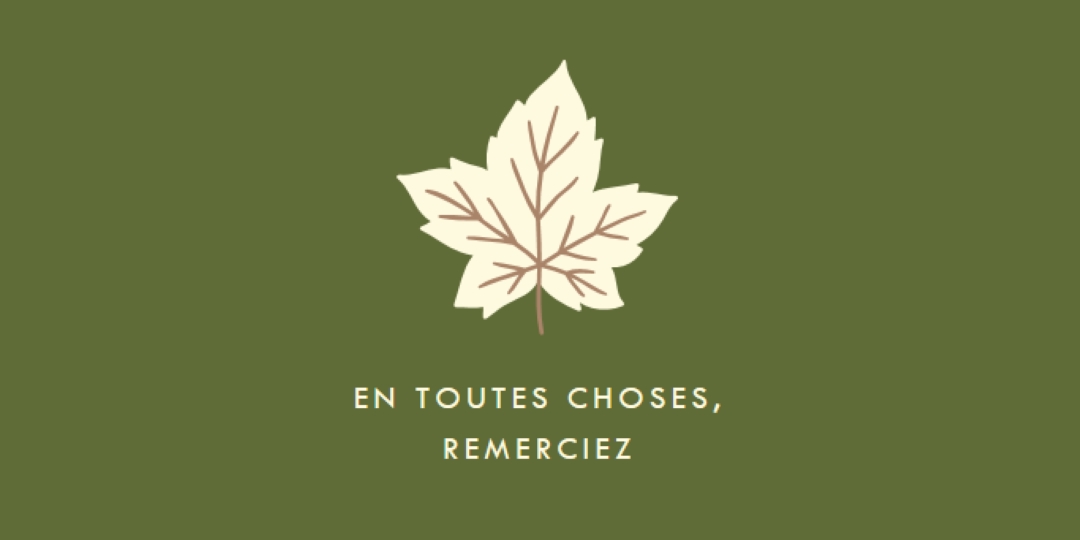 Attitude de gratitude green modern-simple
