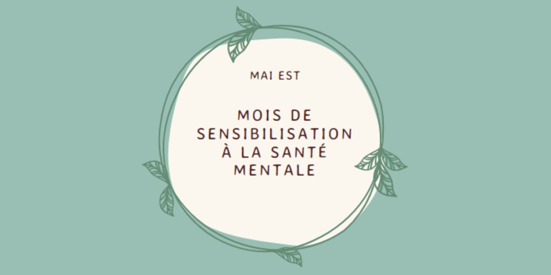 Honorer la sensibilisation à la santé mentale green organic-simple