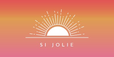 Tellement joli comme un coucher de soleil red organic-boho