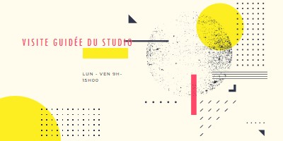 Audience de Studio yellow modern-geometric-&-linear