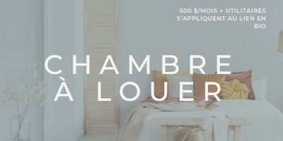 Chambre à louer gray modern-simple