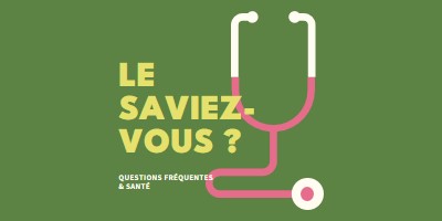 Le saviez-vous ? green modern-bold