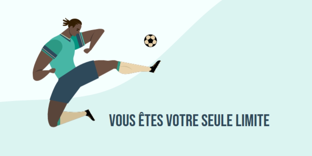 Coup de pied blue organic-simple
