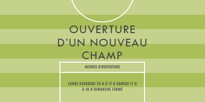 Objectifs du champ green modern-geometric-&-linear