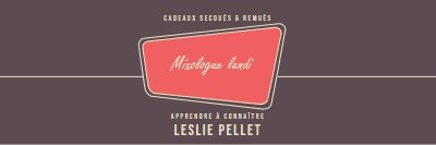 Mixologie du milieu du siècle purple vintage-retro