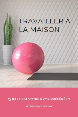 Travailler à la maison gray modern-bold