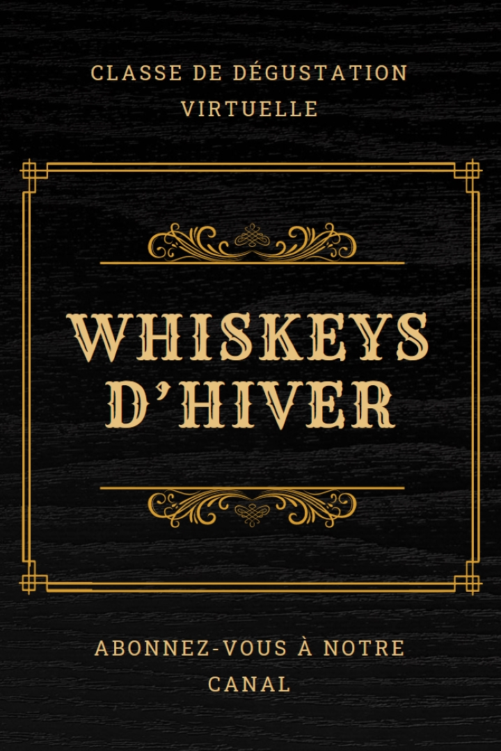 Whiskeys d’hiver black vintage-retro