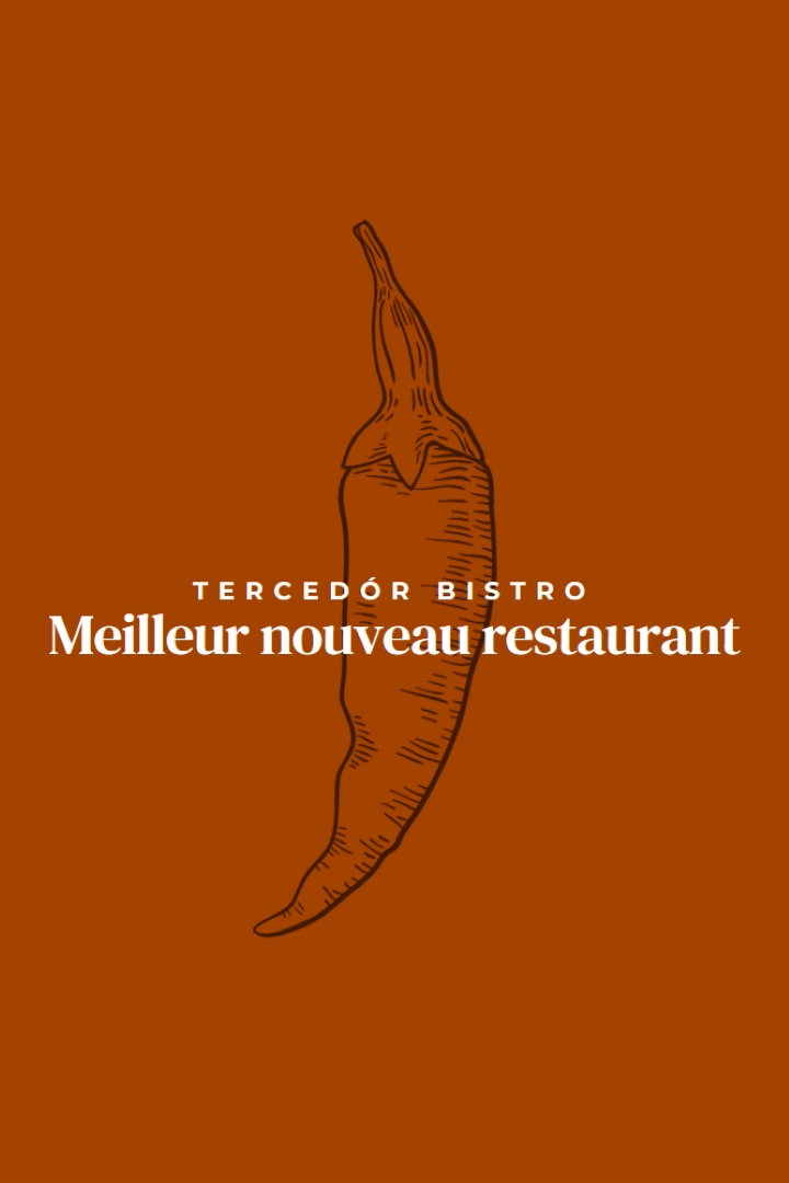 Nous sommes le meilleur nouveau restaurant red modern-simple