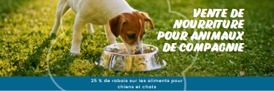 Vente de nourriture pour animaux de compagnie green organic-simple