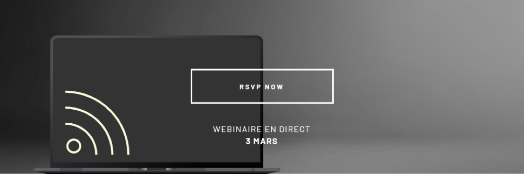 Star de webinaire black modern-simple