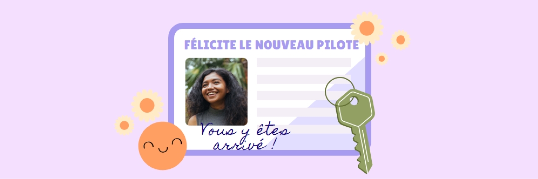 Vous y êtes arrivé ! purple modern-color-block