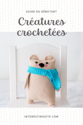 Guide du débutant au crochet white organic-simple