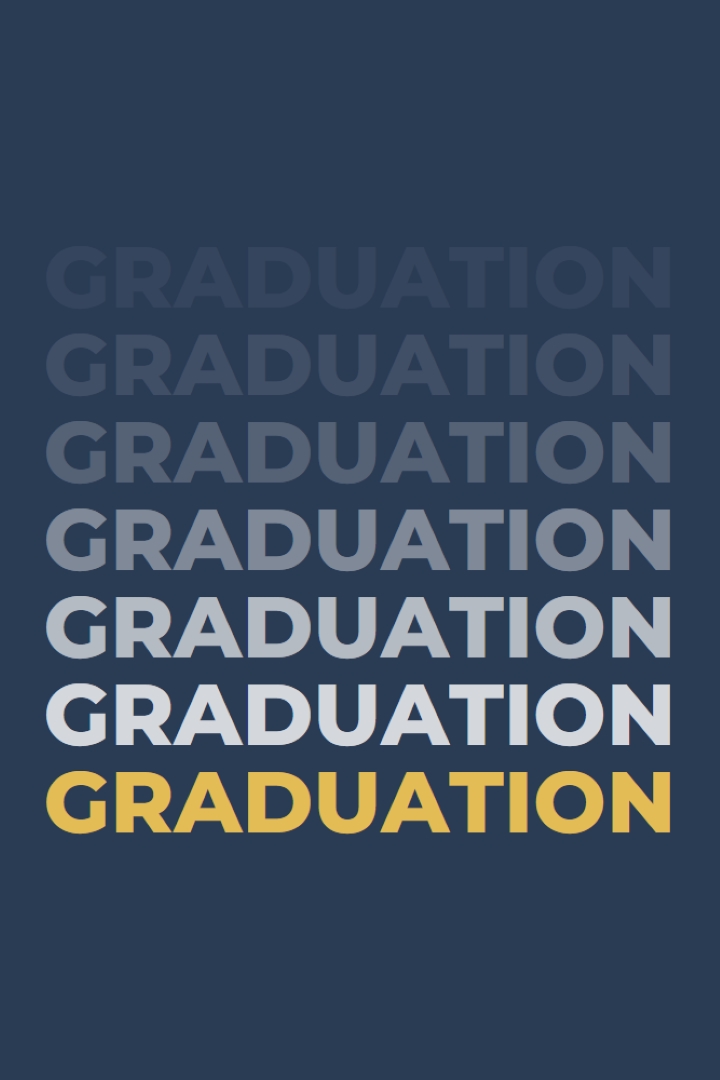 Beaucoup de graduations blue modern-bold